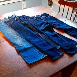 Lot 3 pairs boys youth jeans 10